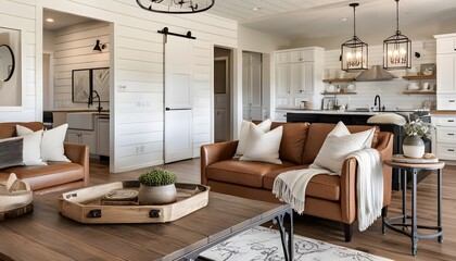 Cozy reading nook featuring a plush armchair bathed in soothing natural light
