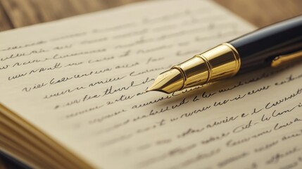 Clean white canvas featuring a diary page with visible text, capturing the essence of personal notes and detailed writing