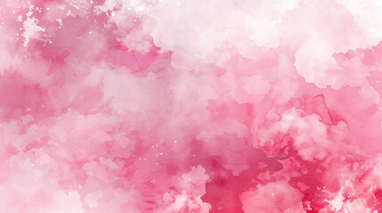 Fototapeta premium Light pink watercolor-style background illustration.