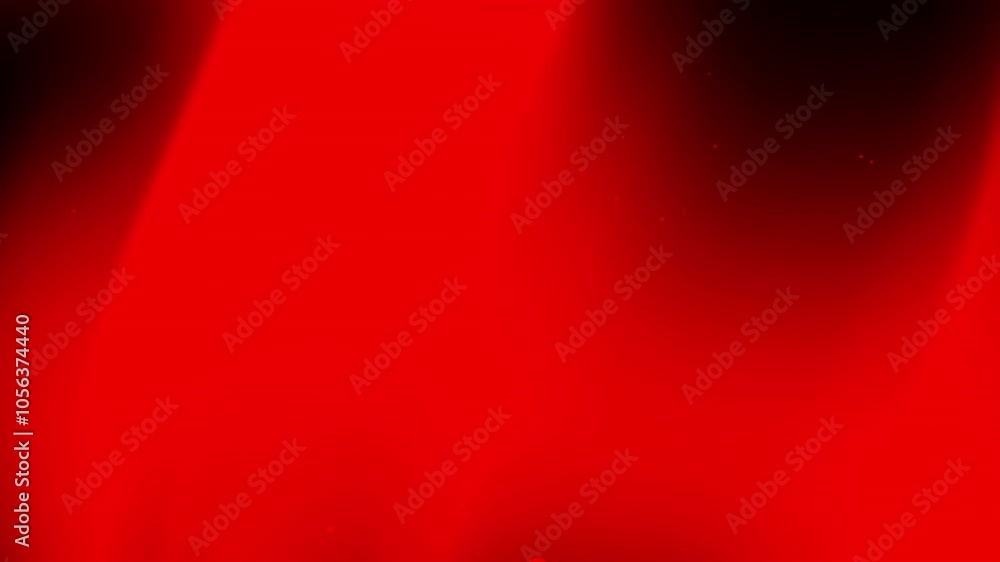 Poster red gradient background with dark corner and subtle red dots ideal for background design or adding a