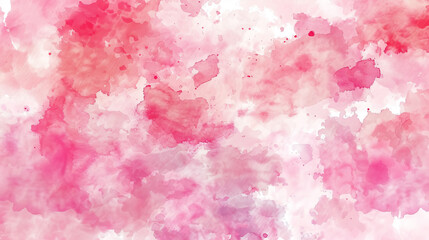 Fototapeta premium Light pink watercolor-style background illustration.