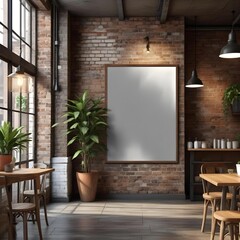 Empty billboard or sign board or signage for poster, digital sign or advertising mockup.