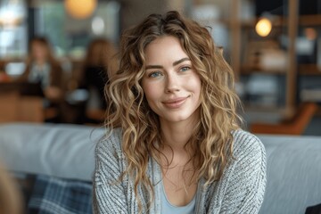 Female therapist engaging in an empathetic session with a client, emphasizing the significance of mental health and therapeutic communication