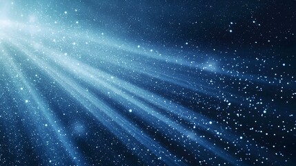 Obraz premium Gentle Blue Gradient from Dark to Light Background