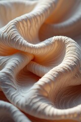 Smooth Linen Fabric Waving in Soft Pastel Colors – Serene and Elegant Background