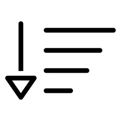 sorting icon