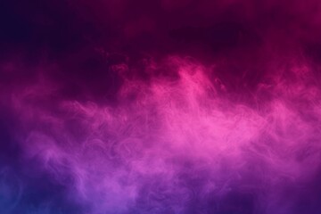 Naklejka premium Fuchsia Magenta Lilac Pink Dark Purple Gradient Background with Light Pink Fog Smoke Texture Artistic Design
