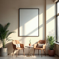 Empty billboard or sign board or signage for poster, digital sign or advertising mockup.