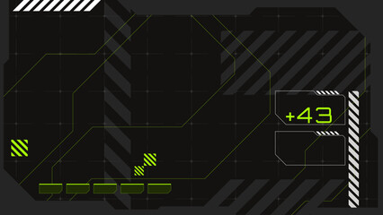 Futuristic scifi dark background design 