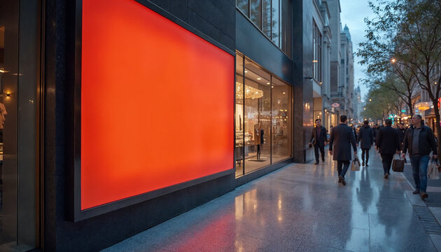 Empty billboard or sign board or signage for poster, digital sign or advertising mockup.