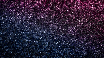 Obraz premium Dynamic Abstract Noise Texture Banner: Gradient Background with Dark Blues to Magenta Pinks