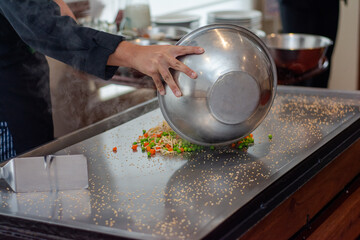 Teppanyaki de verduras