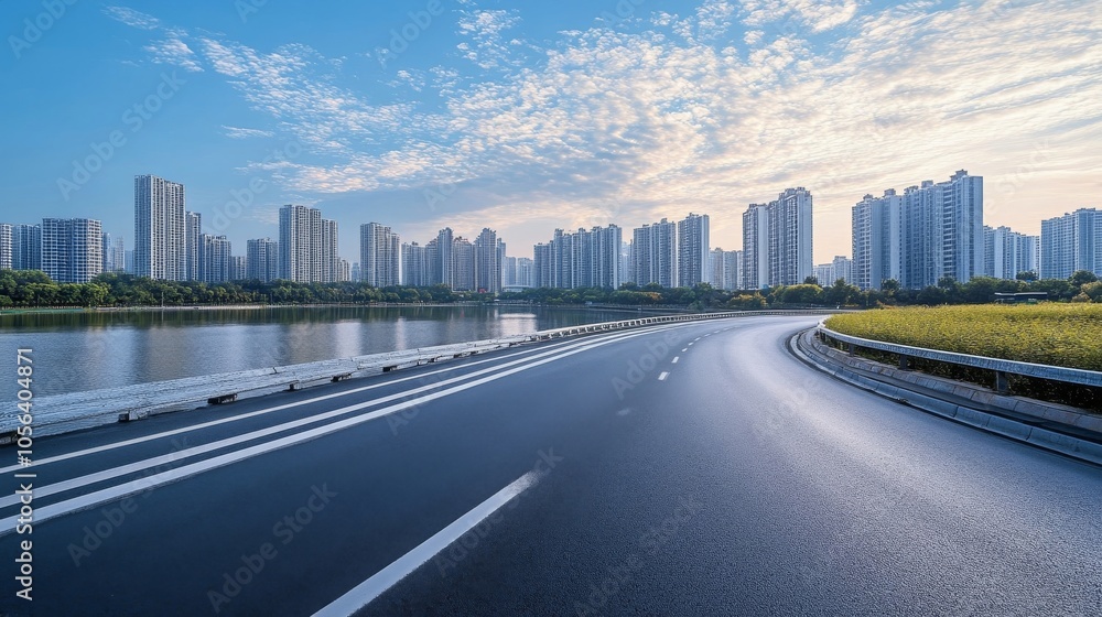 Canvas Prints traffic on the highway