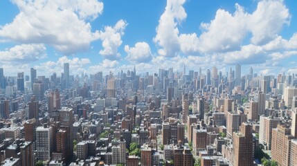 Vibrant Cityscape with Inviting Atmosphere