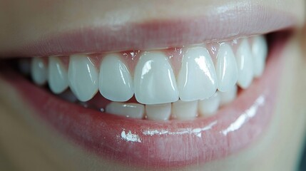 Fototapeta premium close up of teeth