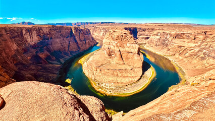 Amazing Horseshoe Bend Antelope Canyon Landscape Views. © NoonVirachada