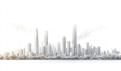 Fototapeta premium city background