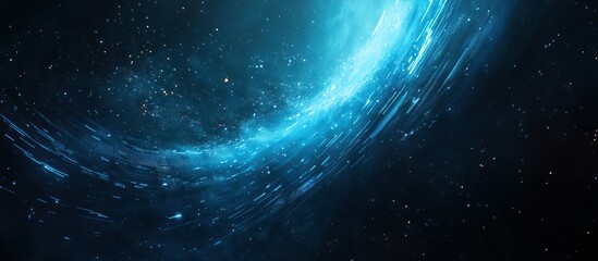 Obraz premium Cosmic Swirl: A Celestial Tapestry