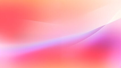 Soft Abstract Gradient with Flowing Pink, Purple and orange Waves