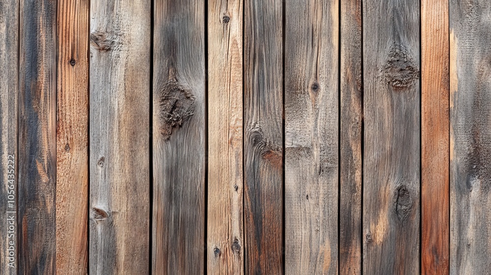Poster rustic background with a wooden texture and copy space.