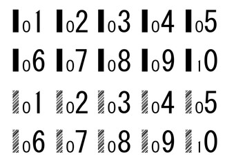 数字の見出し