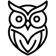 Vector design owl symbol