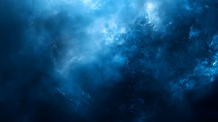 Abstract Blue Smoke Background