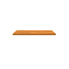 Wooden wall shelf