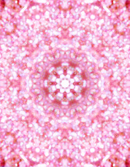 美しい万華鏡の様な背景
