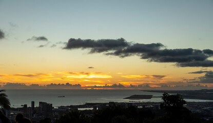 a view of honolulu hawaii 
