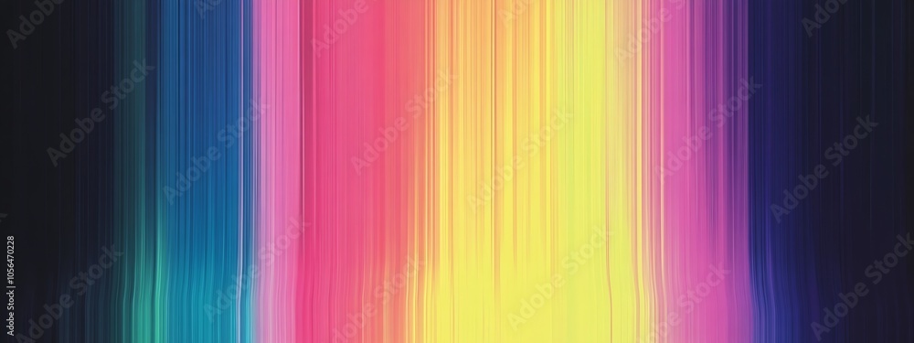 Leinwandbilder abstract gradient background with bright multicolor vertical stripes and blurred motion : generative