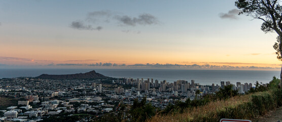 a view of honolulu hawaii 