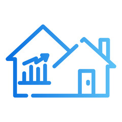 house Gradient icon