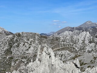 Limestone rocks on southern Velebit, Jasenice (Velebit Nature Park, Croatia) - Kalksteinfelsen im...