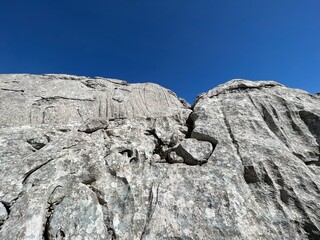 Limestone rocks on southern Velebit, Jasenice (Velebit Nature Park, Croatia) - Kalksteinfelsen im...