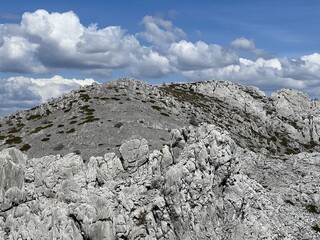 Limestone rocks on southern Velebit, Jasenice (Velebit Nature Park, Croatia) - Kalksteinfelsen im...