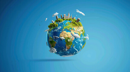Naklejka premium earth day