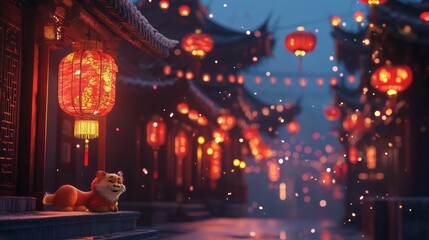 Lunar new year concept