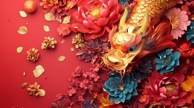 Lunar new year concept