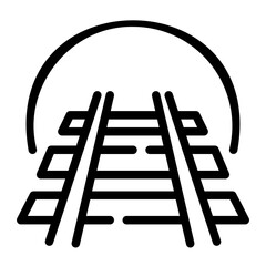 railway Line Icon