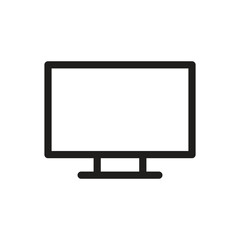 Monitor Icon - Line