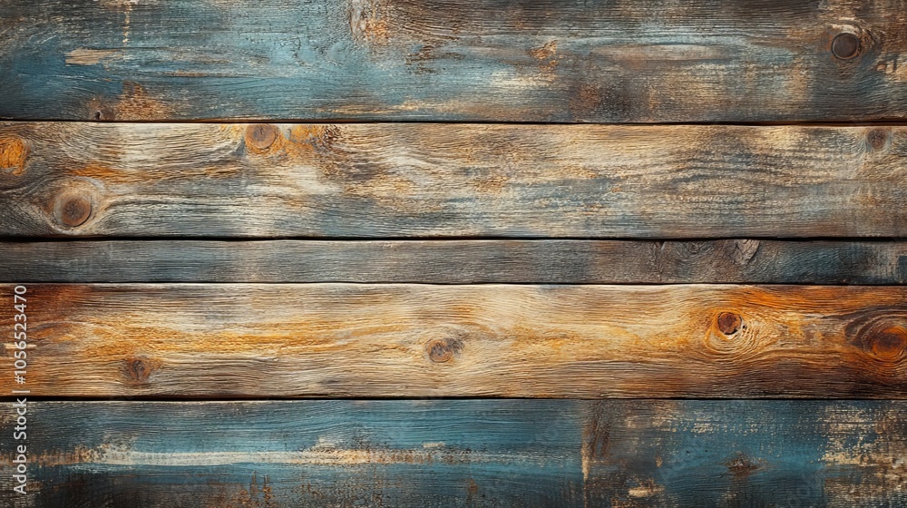 Poster rustic background with a wooden texture and copy space.