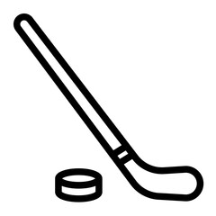 Hockey stick icon