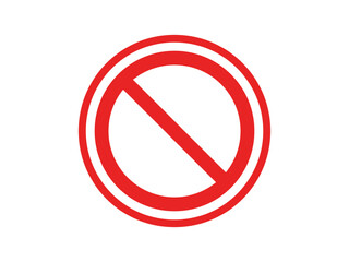 stop sign design symbol vector on transparent background