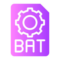 batch gradient icon