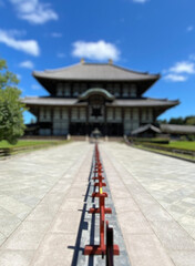 コロナ時期の東大寺大仏殿