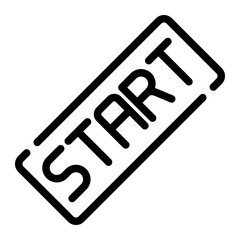 start line icon
