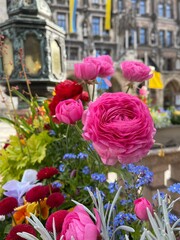 Marienplatz flowers