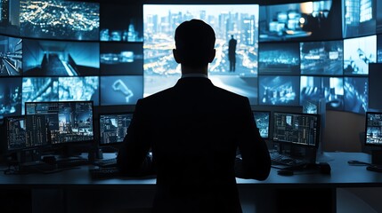 Fototapeta premium It integrates different business functions into a single system.
