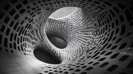 Slight curvature in the lines, creating a dynamic flow rather than a rigid structure, representing flexibility in metadata systems.